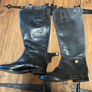 Black Sam Edelman knee high boots